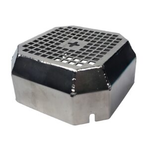 Tampa Defletora em Aço Inox 304 para motores WEG e SEW até Carcaça 355