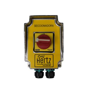 Seccionadora de Emergência em Caixa Compacta Aço Inox Fundido 304