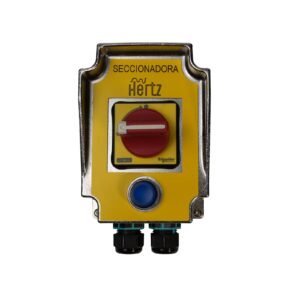 Seccionadora de Emergência com Botão de Pulso em Caixa Compacta Aço Inox Fundido 304